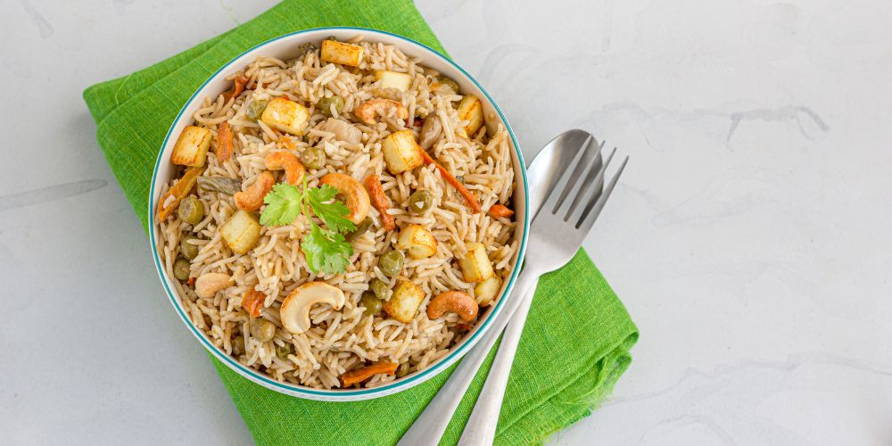 Egg Paneer Fried Rice