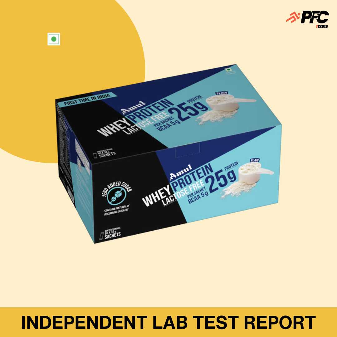 Amul Whey Protein Unflavored Review: Lab Test Breakdown