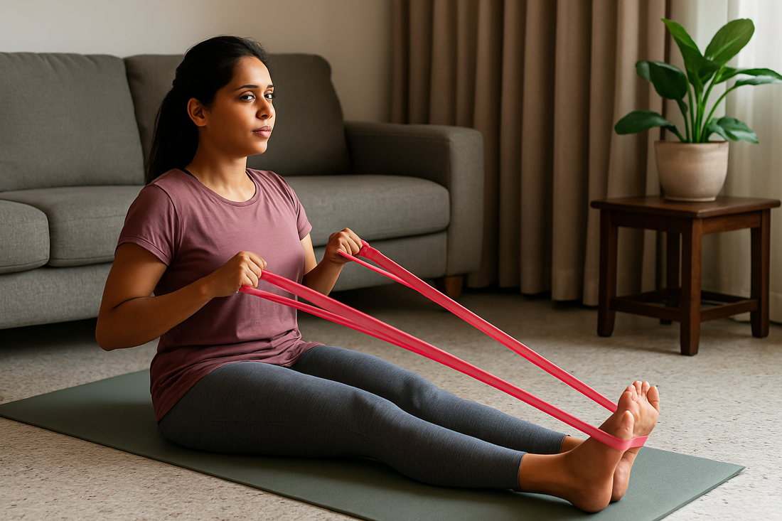 How Elastic Band Exercises at Home Help Older Adults